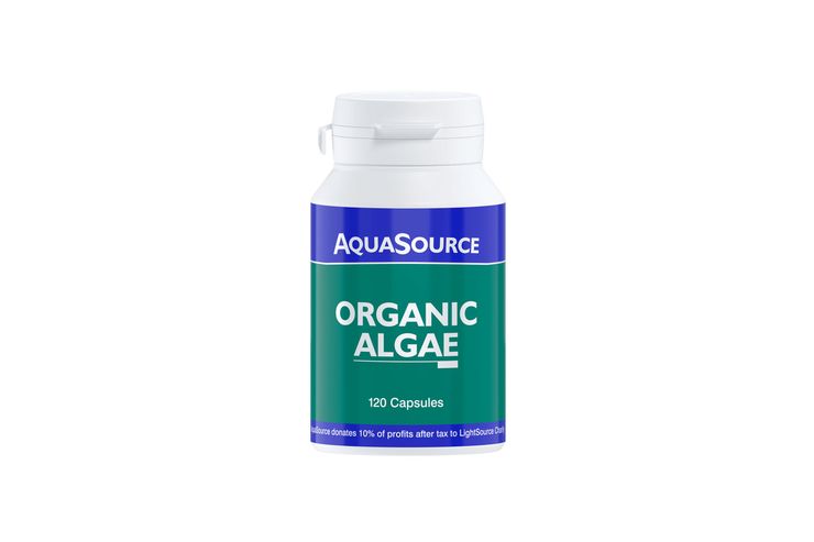 AquaSource Organic Algae 120 veg caps - Nahrungsergnzungsmittel - Bild 1