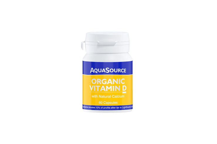 AquaSource Organisches Vitamin D 60 veg caps - Nahrungsergnzungsmittel - Bild 1