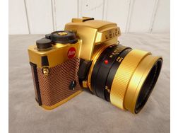 Leica R4 Gold Edition Gold Summilux R - Analoge Kompaktkameras - Bild 1