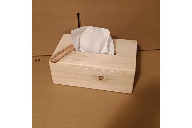 Zirbenholz Taschentcher Box - Esszimmer & Essgruppen - Bild 1