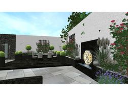 SECHELI Gartengestaltung 3D Gartenplanung - Gartendekoraktion - Bild 1