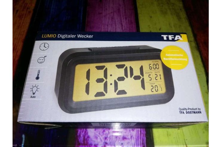 Digitaler Funkwecker Temperatur - Wetterstationen & Thermometer - Bild 1
