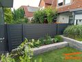 Zaun Sichtschutz Montage - Gartendekoraktion - Bild 4