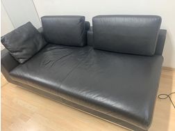 Schwarzes Sofa - Sofas & Sitzmbel - Bild 1