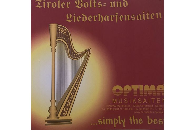 Tiroler Harfensaiten 2 Satz - Streichinstrumente - Bild 1