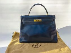 Herms Handtasche Kelly bag bleu - Taschen & Ruckscke - Bild 1