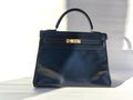 Herms Handtasche Kelly bag bleu - Taschen & Ruckscke - Bild 2