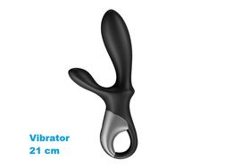 Vibrator Schwarz 21 cm - Erotik Erotikshops & Erotikartikel - Bild 1