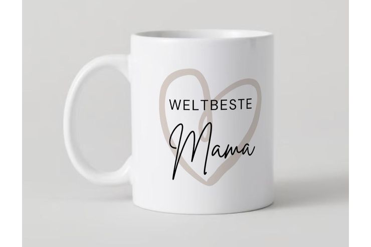 Tasse weltbeste Mama - Kaffeegeschirr & Teegeschirr - Bild 1