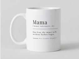 Tasse Mama - Kaffeegeschirr & Teegeschirr - Bild 1