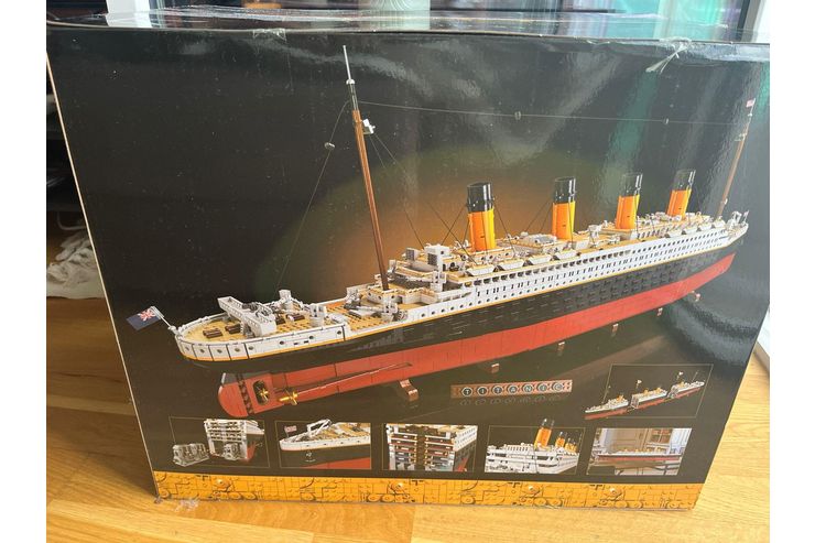 Titanic klemmbausteinen - Bausteine & Ksten (Holz, Lego usw.) - Bild 1