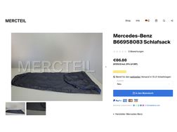 Mercedes Benz B66958083 Schlafsack - Innenausstattung - Bild 1