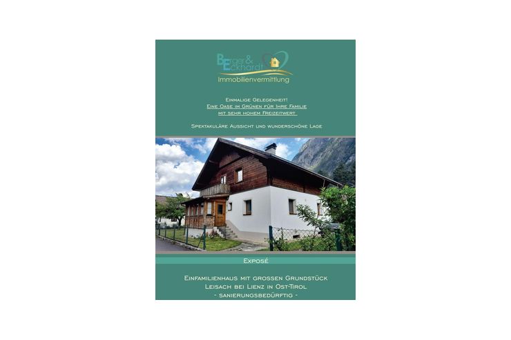 EFH Osttirol Leisach - Haus kaufen - Bild 1