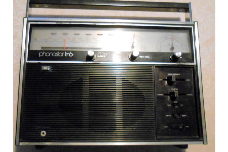 PHONOSTAR tr6 Kofferradio 70er Jahre - Radios, Radiowecker, Weltempfnger usw. - Bild 1
