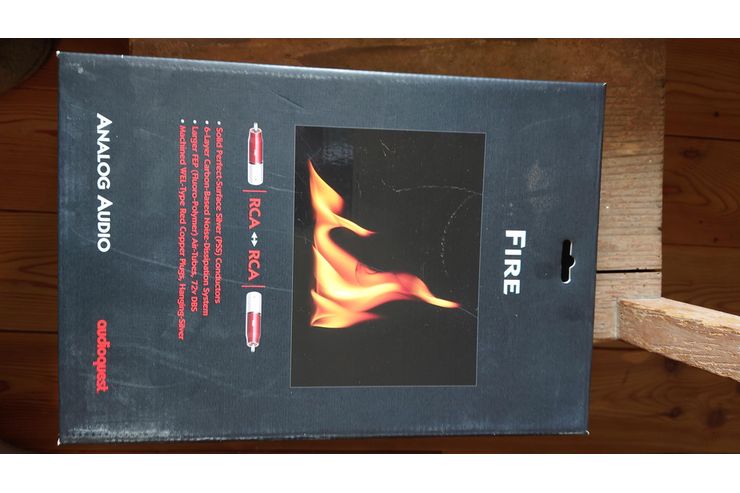 Audioquest Fire rca 75cm - Kabel & Stecker - Bild 1
