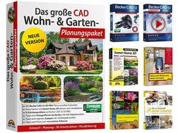 CAD Wohn- und Gartenplanungspaket + 3 eBooks