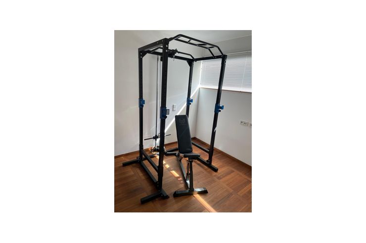Fitnessgerte Squat Rack Hanteln Bank - Kraftstationen - Bild 1