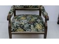 6064 Ohrenbackenfauteuil Biedermeier - Sessel, Bnke & Sitzmbel - Bild 4