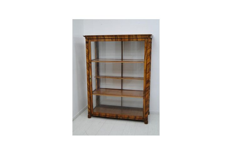 2297D ORIGINAL Biedermeiervitrine - Kommoden & Schrnke - Bild 1