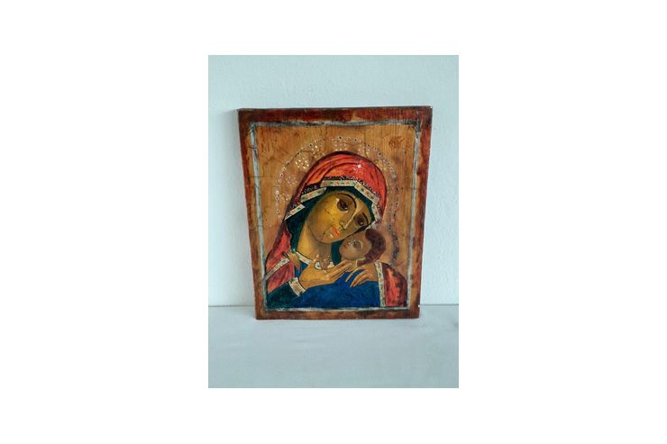 H905 Ikone Holz - Gemlde & Zeichnungen - Bild 1