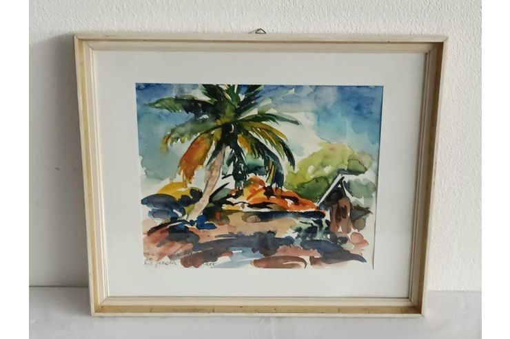 H205 Gemlde Bild Mauritius - Gemlde & Zeichnungen - Bild 1