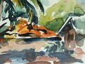 H205 Gemlde Bild Mauritius - Gemlde & Zeichnungen - Bild 3