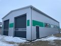 Stahlhalle isoliert Lager Werkstatt Bro - Grundstck kaufen - Bild 2