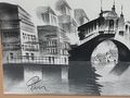 H400 Gemlde Stadtbild Venedig - Gemlde & Zeichnungen - Bild 3