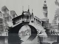 H400 Gemlde Stadtbild Venedig - Gemlde & Zeichnungen - Bild 2