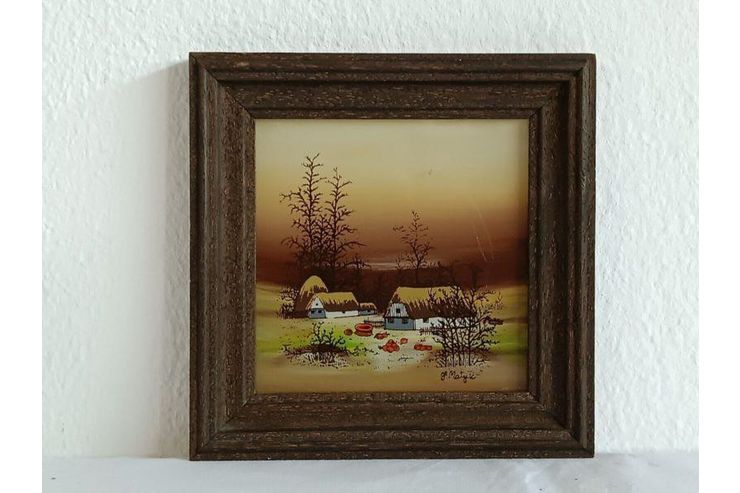 H148 Darstellung Herbst Gemlde - Gemlde & Zeichnungen - Bild 1