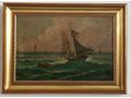 H170 lgemlde Bild Segelboote - Gemlde & Zeichnungen - Bild 2