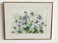 H121 Aquarell Blumenwiese - Gemlde & Zeichnungen - Bild 2