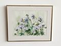 H121 Aquarell Blumenwiese - Gemlde & Zeichnungen - Bild 1