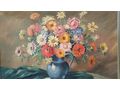 N16 Stillleben Blumenvase - Gemlde & Zeichnungen - Bild 3
