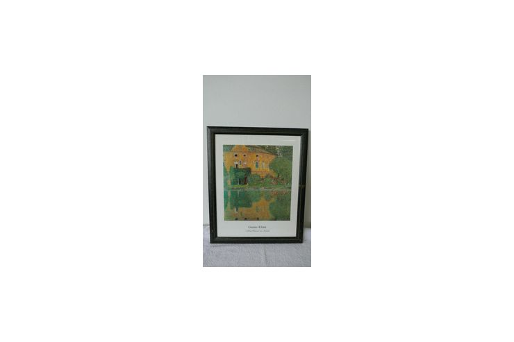 H111 Druck Gemlde Schloss - Gemlde & Zeichnungen - Bild 1