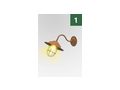Antike alte auenlampe gartenlampe wandlampe - Deckenleuchte, Wandleuchte - Bild 3