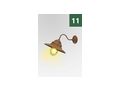 Antike alte auenlampe gartenlampe wandlampe - Deckenleuchte, Wandleuchte - Bild 12