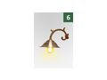 Antike alte auenlampe gartenlampe wandlampe - Deckenleuchte, Wandleuchte - Bild 8