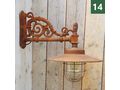 Alte antikes gusseisen auenlampe wandleuchte - Deckenleuchte, Wandleuchte - Bild 12
