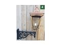 Alte antikes gusseisen auenlampe wandleuchte - Deckenleuchte, Wandleuchte - Bild 4