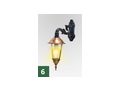 Alte antikes gusseisen auenlampe wandleuchte - Deckenleuchte, Wandleuchte - Bild 6