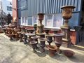 Antike gusseisen gartenvasen vase blumentopf - Pflanzgefe - Bild 1