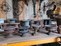 Antike gusseisen gartenvasen vase blumentopf - Pflanzgefe - Bild 10