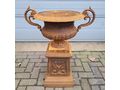 Gusseisen vase blumentopf gartenvase sockel - Pflanzgefe - Bild 2