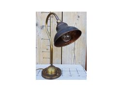 Kupfer antike Schreibtischlampen Tischlampe - Lampen - Bild 1