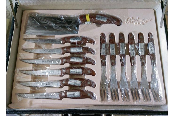Bachmayer Messerset 24 Tlg Neu Koffer - Besteck - Bild 1