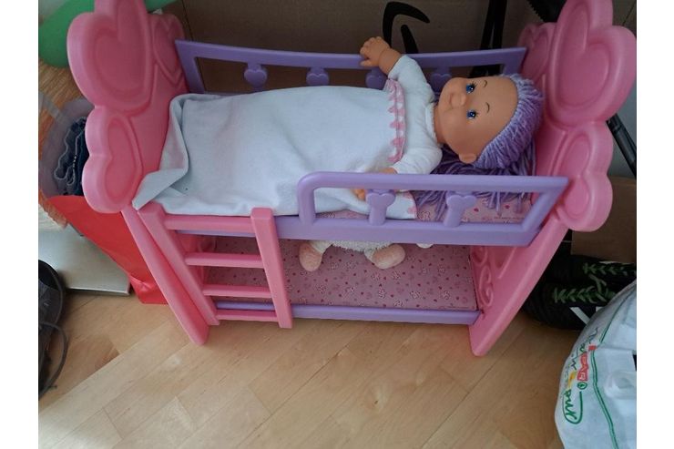 Groes Puppenstockbett - Puppenhuser & -mbel - Bild 1