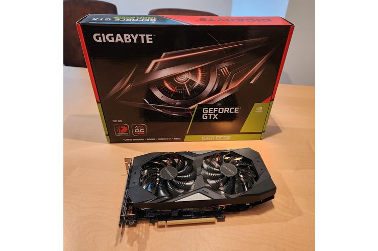 GIGABYTE 1660 SUPER - Grafikkarten, TV-Schnittkarten & Zubehr - Bild 1