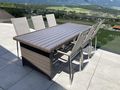 Gartenmbelgarnitur Rattan braun grau - Garnituren - Bild 3