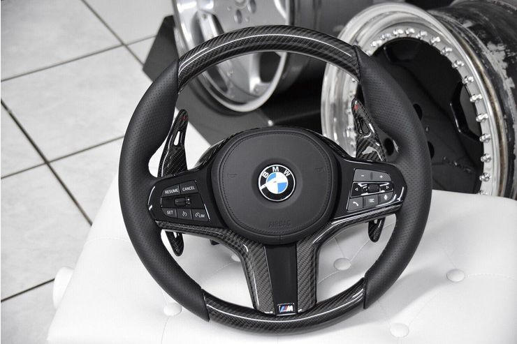 Bmw Sportlenkrad Carbon Paddeln - Lenkrder & Zubehr - Bild 1